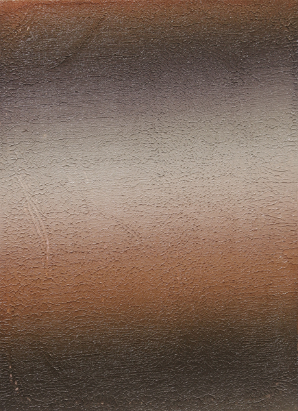 「成層圏」油彩・キャンバス　333×242mm（Ｆ４）2016