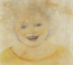 「すべての一瞬が夢のよう」紙に鉄錆、ペン、パステル、他　67.4×75.5cm　2015