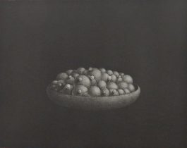 「原始のスープ」メゾチント　260×290mm　2017