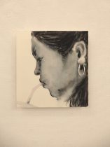 「juice-6」水彩、紙　30×28cm　2017