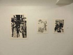 (左から)「空気とゆらぎ17-1」「空気とゆらぎ17-2」「空気とゆらぎ17-3」