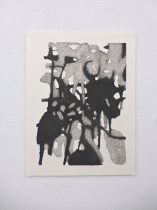 「空気とゆらぎ17-3」銅版画、エッチング 60×46.5cm 2017