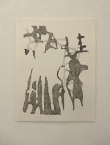 「空気とゆらぎ17-2」銅版画、エッチング 60×46.5cm 2017