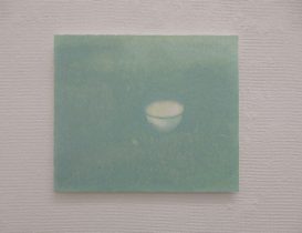 「身体的記憶が喚起する。」シルクスクリーン　25×30cm　2017