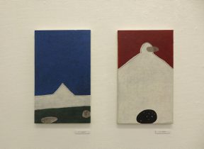 （左）「Landscape 2」（右）「Landscape 3」41×24.2cm