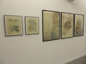 （左から）「どうしようもないこと」、「山手線の音が聞こえる」、「池袋南口階段－視線」、「タイトル不明」、「池袋南口階段－Lee」