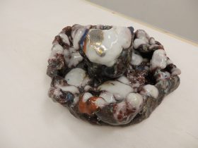 「小さな秘境18」ceramics　125×330×330mm　2017