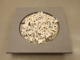 「恍惚の文字」発泡スチロール