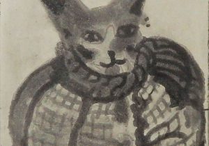 「冬になった」スピットバイト　15×15cm　2017