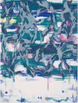 「鳶がくるりと輪をかいた 18－L－3」リトグラフ　650×500mm　2017