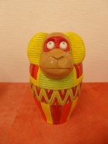 「Canopus Capsule Baboon」 陶 100×170×100mm 2018