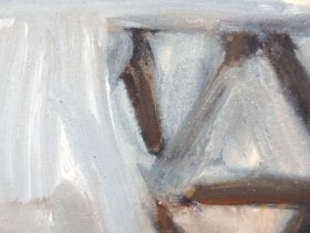 「こごえる程の寒い朝（1）」（部分）