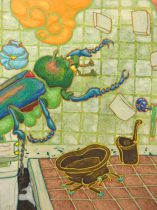 「五月の湯」（部分）