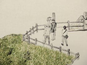 「バードアイランド」（部分）