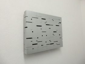 「断片化」アルミニウム　H45×W35×D5cm　2015