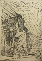 「holiday」銅版画　H210×W165mm　2017