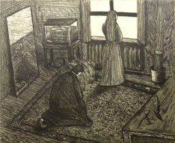 「please please please」銅版画　H630×W730mm　2018