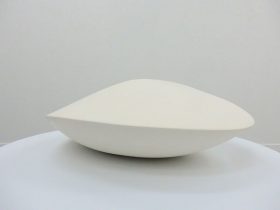 「分化-2」磁器土、鋳込み　40×37×H26cm　2018