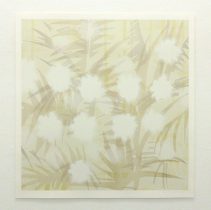 「Situation model / T.O.18-4」シルクスクリーン、紙　81×80cm　2018