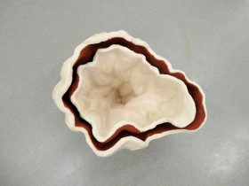 「空（くう）#7」陶土、テラコッタ　H36×W42×D48cm