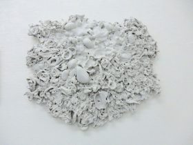 「Re-monad 5」発泡スチロール　72×61×6cm　