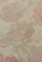 「Windflower #18g」雲肌麻紙、楮紙、岩絵具、膠　SM　2018