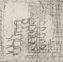 「Rotting House-20」エッチング、アクアチント、ドライポイント　200×200mm　2018