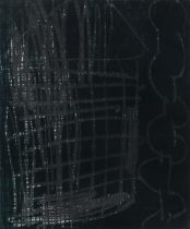 「朽ちる家-7」エッチング、アクアチント、ドライポイント　500×400mm　2018