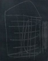 「朽ちる家-9」エッチング、アクアチント、ドライポイント　500×400mm　2018