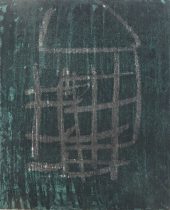 「朽ちる家-37」エッチング、アクアチント、ドライポイント　340×320mm　2018