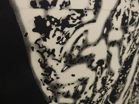 「かたち－74“私的断面図－Svalbard”」（部分）