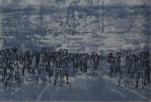 「痕跡2018.8.21」木版、シルクスクリーン