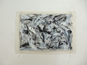 「ドローイング」ガッシュ、インク　H18×W26cm　2019