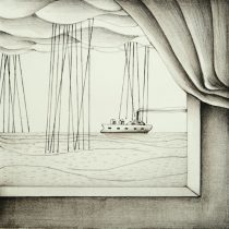 「Mare cognitum #3」リトグラフ　380×380mm　2019