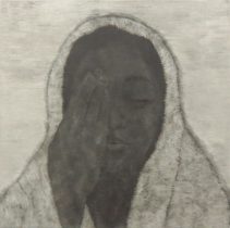 「armor-Ⅵ」銅版画　20×20cm　2019