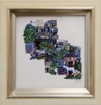 「今日ヒマしてる？」紙にアクリル　2019