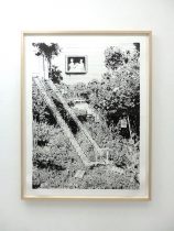 「脱出の庭」リトグラフ　129×97cm　2017