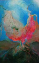 「吐息」oil on canvas　M50　2019