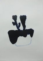 「郵便局の花 8」モノタイプ（紙に油性インク）　690×480mm　2019