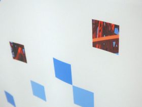 「東京タワーの断片」（部分）