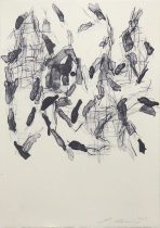 「layer 19-L-5-1」リトグラフ　455×330mm　2019