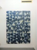 「露地（3）-①～⑥」顔料、画仙紙、膠、アクリルメディウム　各62×68cm　2019