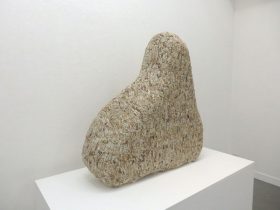 「架空の実在」スタイロフォーム、陶　H115×W107×D30cｍ　2019