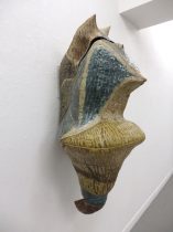 「蛹」 陶器　 1100×500×550mm　 2018