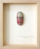 「piece of memory.Long parts.Ⅱ」エッチング、雁皮紙、デジタルプリント　270×220×40mm　2019