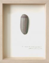 「piece of memory.Long parts.Ⅰ」エッチング、雁皮紙、デジタルプリント　270×220×40mm　2019