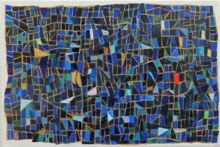 「素早く夜に隠れる」キャンバスに油彩　10×15cm　2019