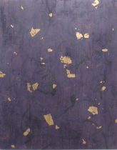 「Neither a point nor a line NO.549」麻紙、岩絵具、墨、箔、他　1621×1303mm　2019