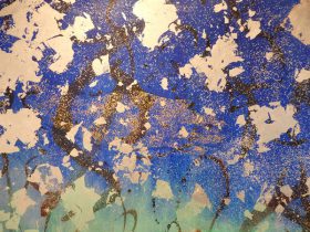 「Neither a point nor a line NO.553（会わせる御手）」（部分）