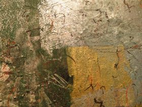 「Neither a point nor a line NO.534（見えない御手）」（部分）